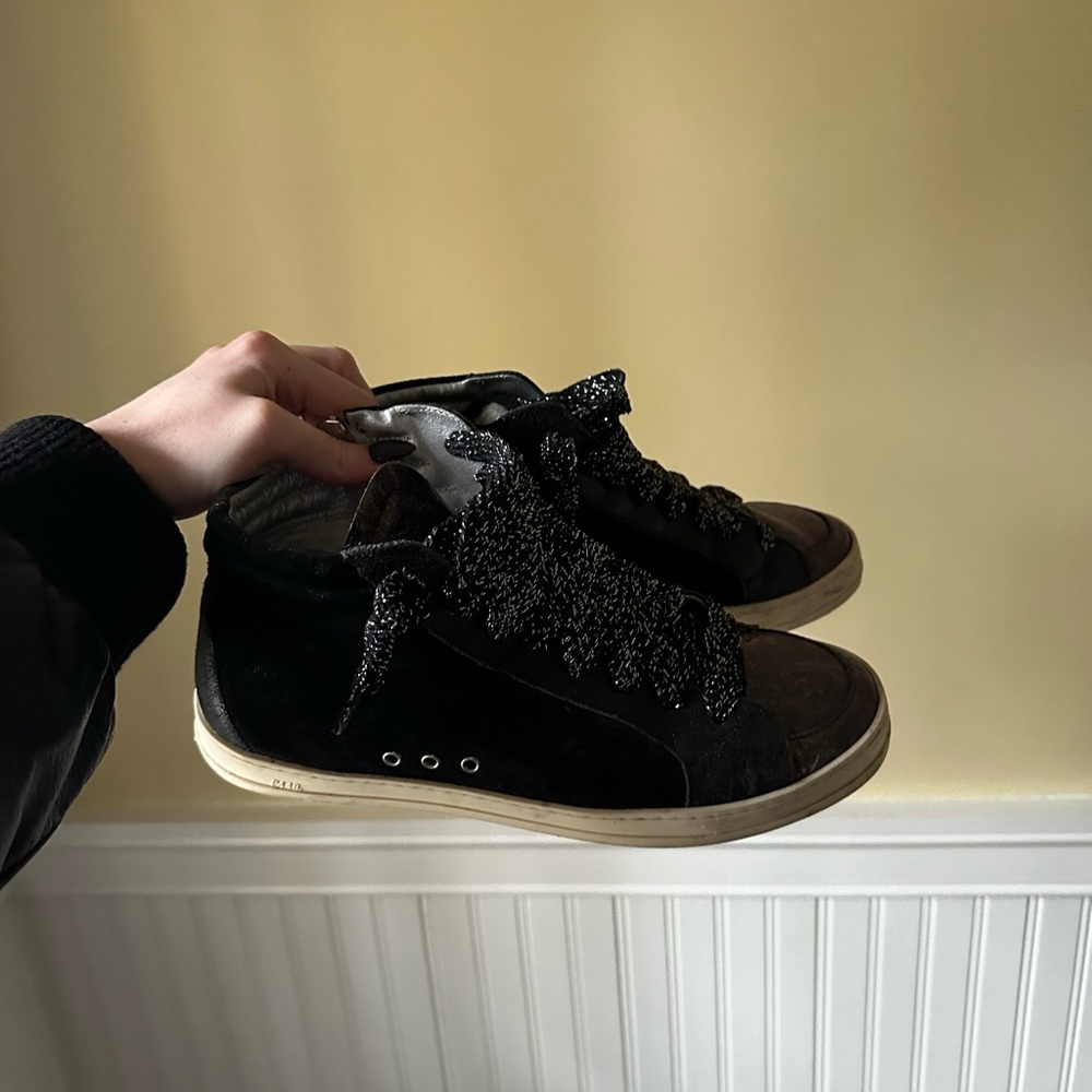 P448 Skate High Tip Sneaker in Black Booster size 10.5-11US - Picture 2 of 4